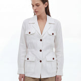 The Riviera Linen Jacket