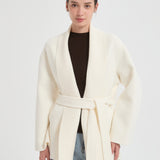 The Ariane Cashmere Jacket Cream