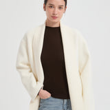 The Ariane Cashmere Jacket Cream