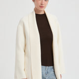 The Ariane Cashmere Jacket Cream