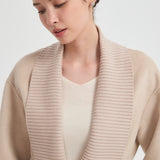 The Ariane Cashmere Jacket Oatmeal