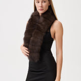 The Nocturne Fox Fur Scarf