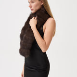 The Nocturne Fox Fur Scarf