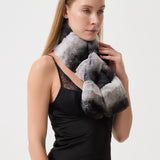 The Astrid Rex Rabbit Fur Scarf