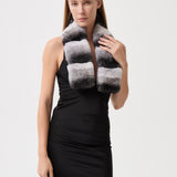 The Astrid Rex Rabbit Fur Scarf