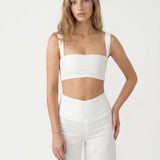 The Elia Linen Top