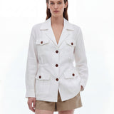 The Riviera Linen Jacket